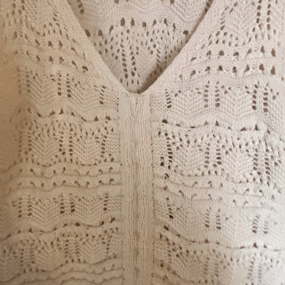 Jessica Simpson Cream Vest S-M